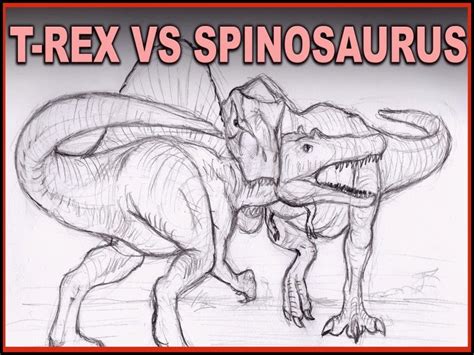 77 Spinosaurus Vs T-rex Coloring Pages | Coloring Page