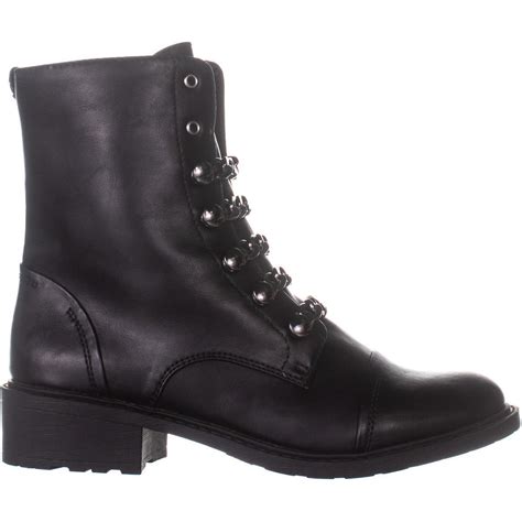 Circus by Sam Edelman Dacey Combat Boots, Black, 7.5 US - Boots