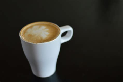 White Ceramic Coffee Mug on Black Surface · Free Stock Photo