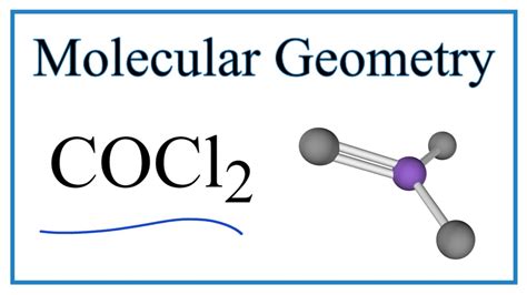 Cocl2 Lewis Structure Shape - Draw Easy