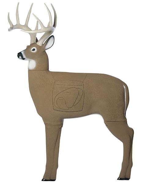 Big Buck 3D Archery Target w/Replaceable Insert Core Deer Hunt Bow ...