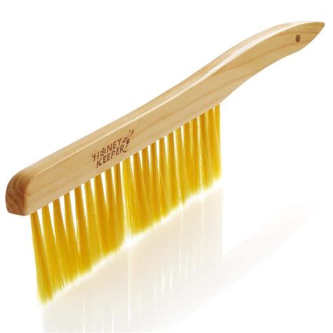 Honey Keeper 14 in. Wood Bee Hive Brush BEE-TOOL-BBR16 - The Home Depot