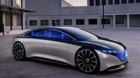 The Mercedes-Benz Vision EQS Sets Up An All-Electric S-Class And The ...