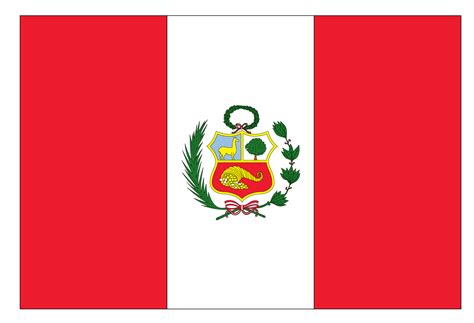 Printable Peru Flag