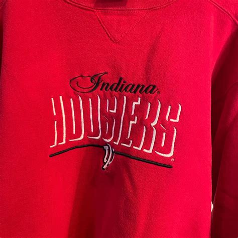 Vintage Indiana University Hoosiers Logo Athletic... - Depop