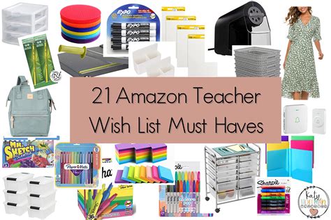 21 Amazon Teacher Wish List Must Haves - Katy Hoffman