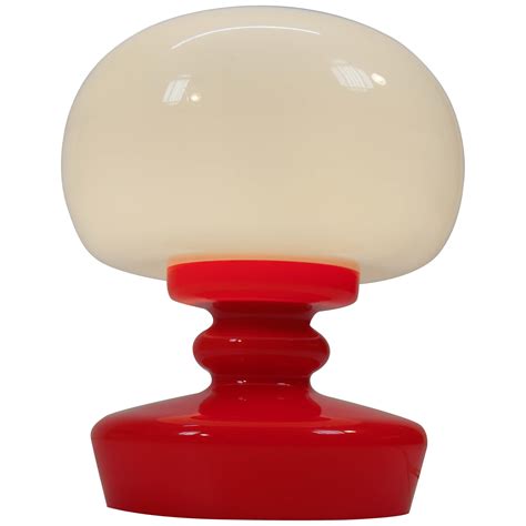 All Glass Table Lamp by Valasske Mezirici, 1970s For Sale at 1stDibs