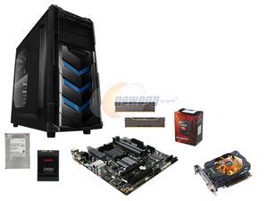 AMD Gaming Supercombo, FX-6300 Vishera 6-Core 3.5GHz CPU, GIGABYTE GA-78LMT MOBO, Klevv Fit 8GB ...