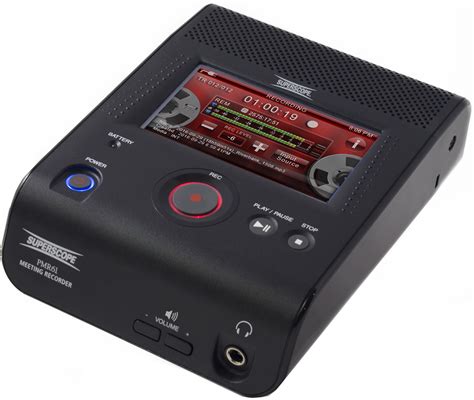 Superscope PMR61 Digital Audio Recorder | Start Stop