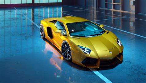 Yellow Lamborghini Aventador New Wallpaper,HD Cars Wallpapers,4k Wallpapers,Images,Backgrounds ...