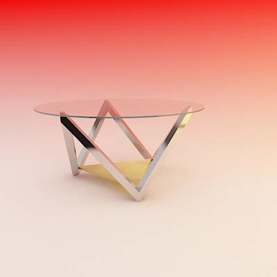 Glass Table 3D Model $23 - .max .3ds .obj - Free3D
