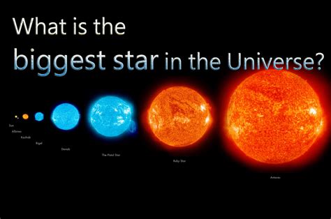 What is the biggest star in the Universe | Astronomy Video