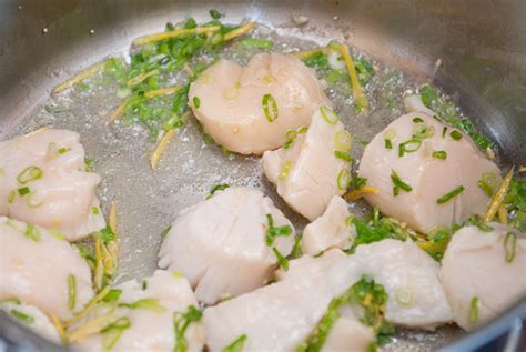 chinese stir-fried scallops recipe – use real butter