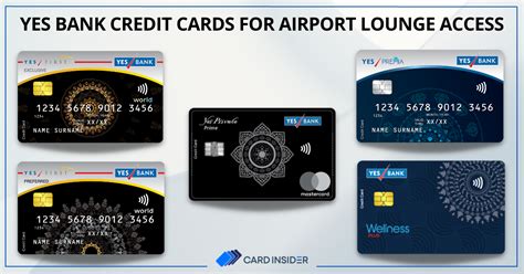 YES Bank Credit Cards For Airport Lounge Access