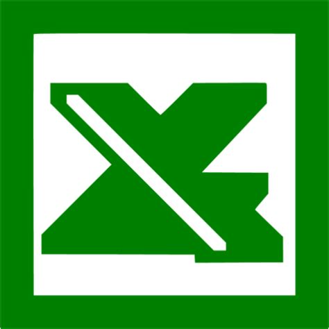 Green excel icon - Free green office icons