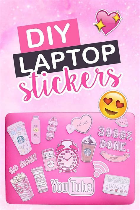 How To Make Diy Laptop Stickers