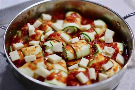 Zucchini Rolls with Ricotta, Dill and Parmesan - My Tasty Trials