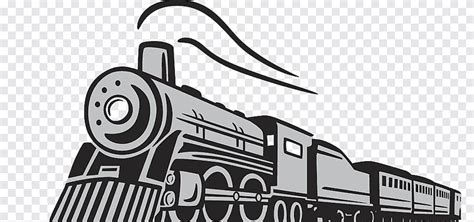 Train Rail transport Steam locomotive, Cartoon hand drawn steam running train, cartoon Character ...