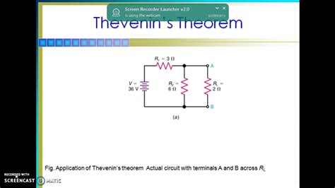 Thevenin Theorem Basics - YouTube