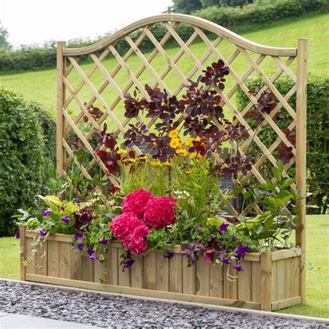 Large Garden Planters With Trellis Uk - Okejely Garden Plant