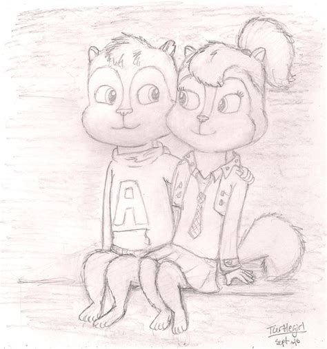 Alvin and Brittany by Turtlegirl5 on DeviantArt