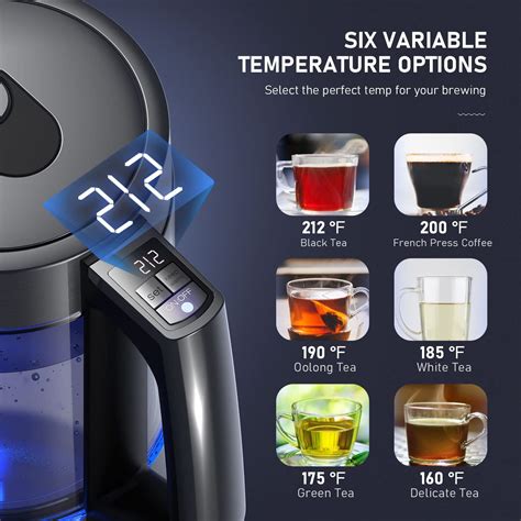 Electric Kettle 1.7L with Temperature Control – New Age U.S. Inc.