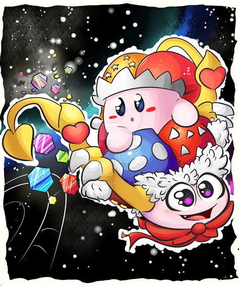 Kirby and Marx by YumYumCorn on DeviantArt