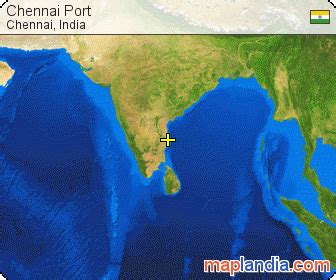 Chennai Port | Chennai Google Satellite Map