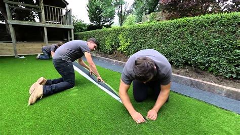 How to install artificial grass? - YouTube