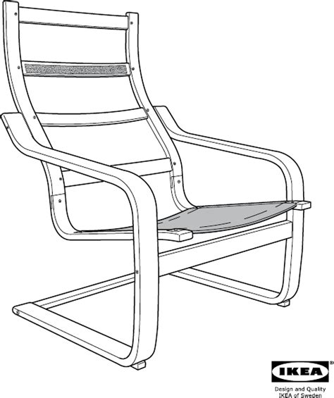 Manual IKEA POANG Armchair