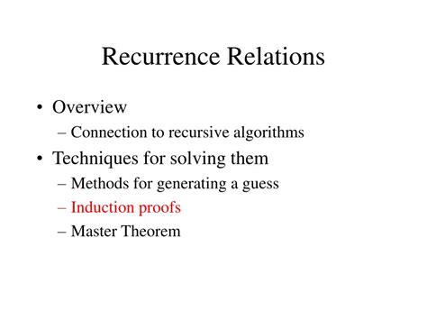 PPT - Recurrence Relations PowerPoint Presentation, free download - ID ...