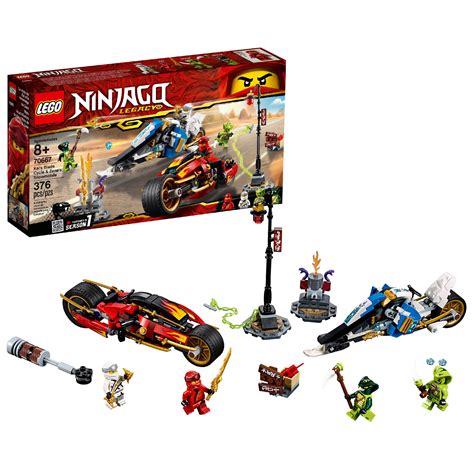 LEGO Ninjago Kai's Blade Cycle & Zane's Snowmobile 70667 - Walmart.com - Walmart.com