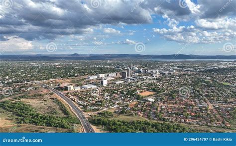 Gaborone Skyline, Botswana, Africa Stock Image - Image of skyline ...