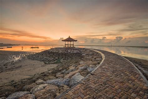 Sunrise at Mertasari Beach, Sanur, Bali | Bali, Sunrise, Tourism
