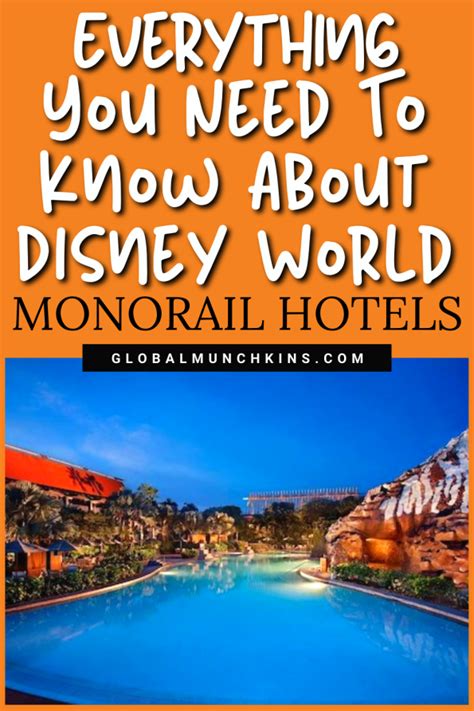 Disney World Monorail Hotels: Everything You Will Love and Need to Know!