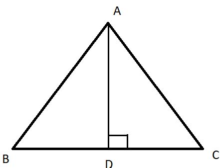 An equilateral triangle with an altitude length of 7 \sqrt 3 ...