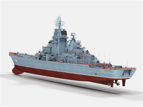 Kirov-Class Battlecruiser 3D Model by Mermodels