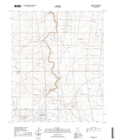 MyTopo Snowflake, Arizona USGS Quad Topo Map