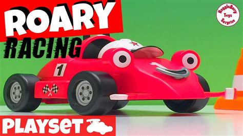 Roary the Racing Car Playset | Kid K'nex | Toy Cars | Garage Playset | Toy Race Cars - YouTube