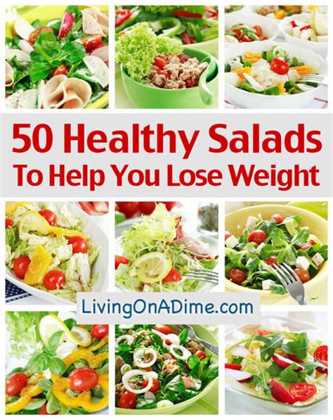 50 Healthy Salad Recipes To Help You Lose Weight