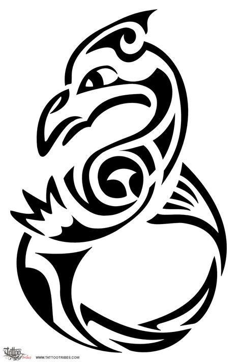 Te Manaia (Protection) te manaia protection original Polynesian tattoo design