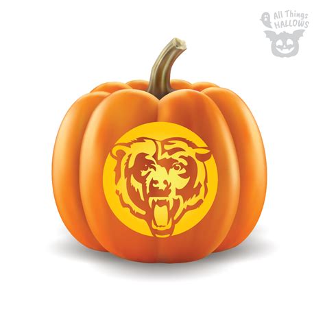 Chicago Bears Pumpkin Stencil – AllThingsHallows