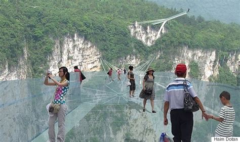 China Is Building The World's Longest And Highest Glass-Bottom Bridge ...