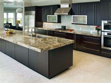 High End Granite Countertops In A Modern Kitchen – Remodeling Cost ...