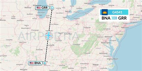 G4541 Flight Status Allegiant Air: Nashville to Grand Rapids (AAY541)