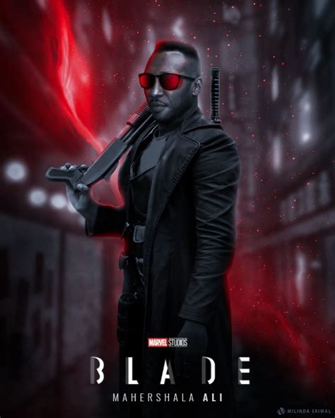 Blade Poster - #mcu #blade2023 - Mahershala Ali Blade Latest Hollywood ...