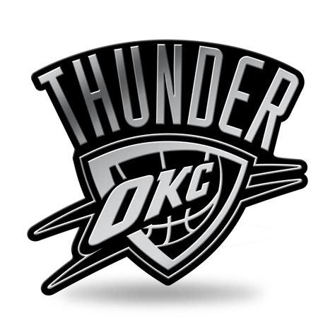 Oklahoma City Thunder Logo 3D Chrome Auto Emblem NEW!! Truck or Car ...