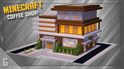 Minecraft Modern Cafe Schematic