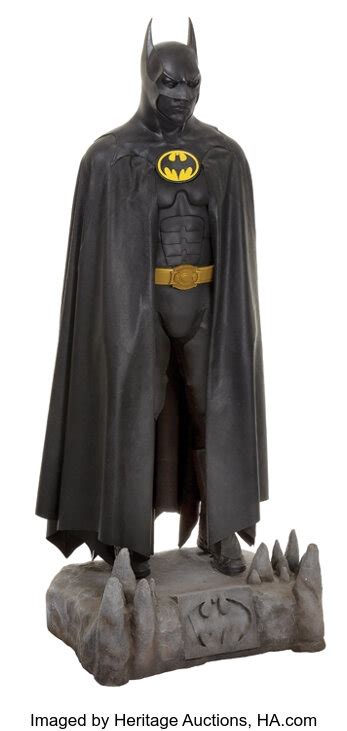 Michael Keaton screen-used "Batman" suit from Batman Returns. ... | Lot ...