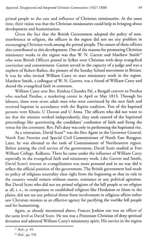 Christianity and National Integration in Northeast India (Its Role Among Tribes & Communities ...